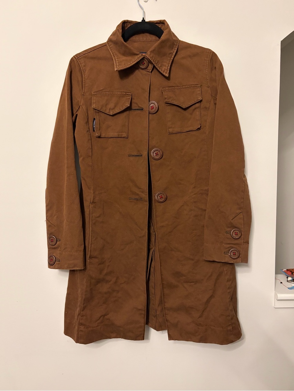 Vintage Hysteric glamour Brown Trench Coat